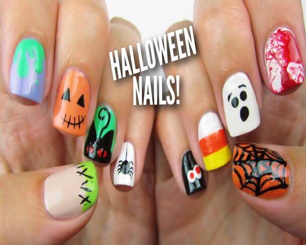 Creepy and Creative Halloween Nail Designs
