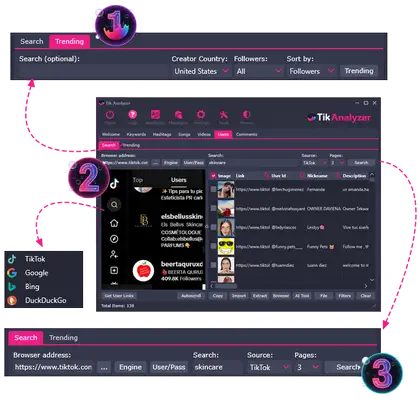 Tik Analyzer advanced filtering system - stack rules AND OR logic